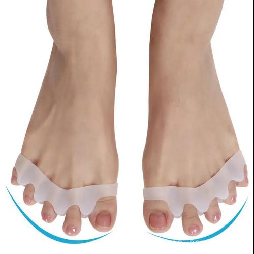 Hallux valgus correction with big bone silicone toe overlapping five toes split toe separation corrector wholesale