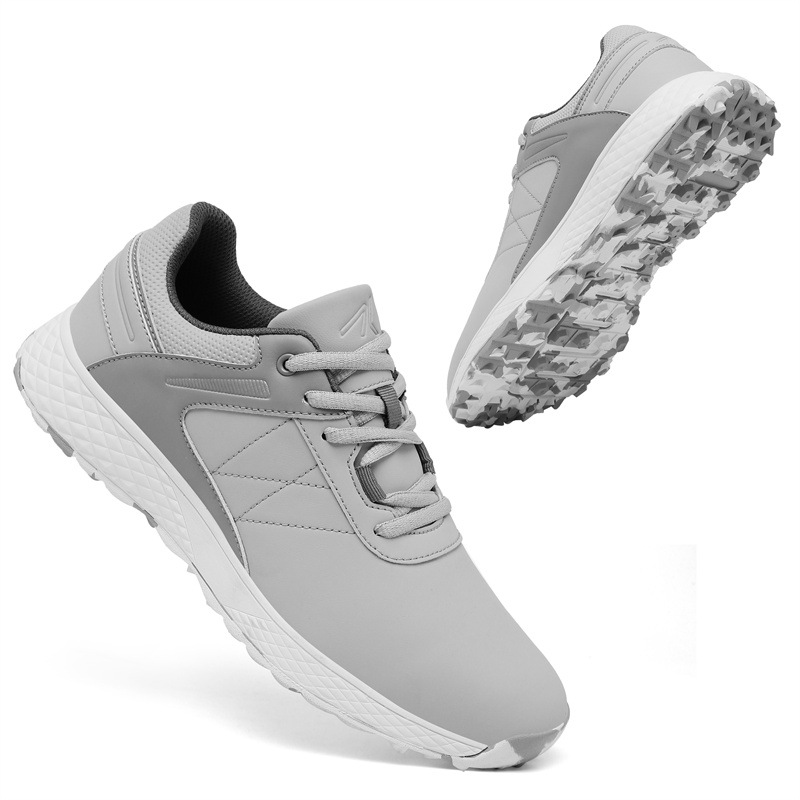 남성과 여성을 위한 골프 신발 새로운 고정 네일 버튼 새로운 방수 편안한 통기성 스포츠 골프 남성 신발