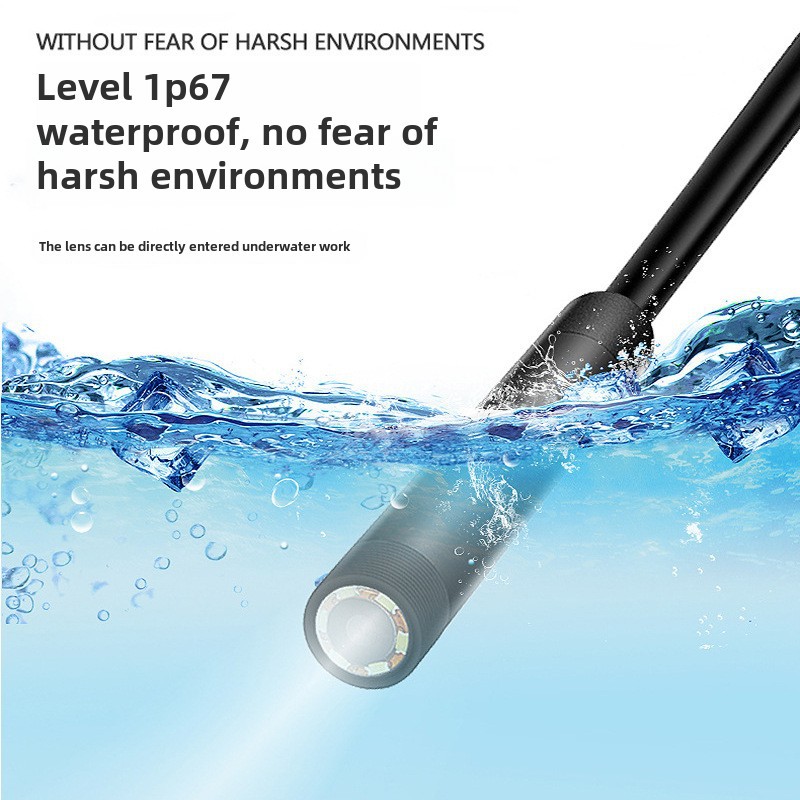5.5mm/7mmtype-c Endoscope Industrial Endoscope Duct Endoscope HD Mobile Endoscope