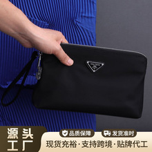 厂家男士手拿包手抓包手拎包夹包密码锁牛津布帆布大容量休闲手包
