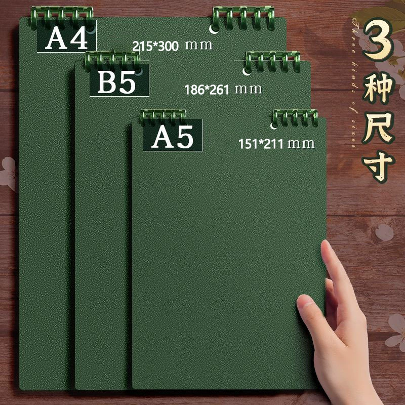 Съемный блокнот DIY (A4/A5/B5), отрывные блоки, прозрачные и ретро обложки