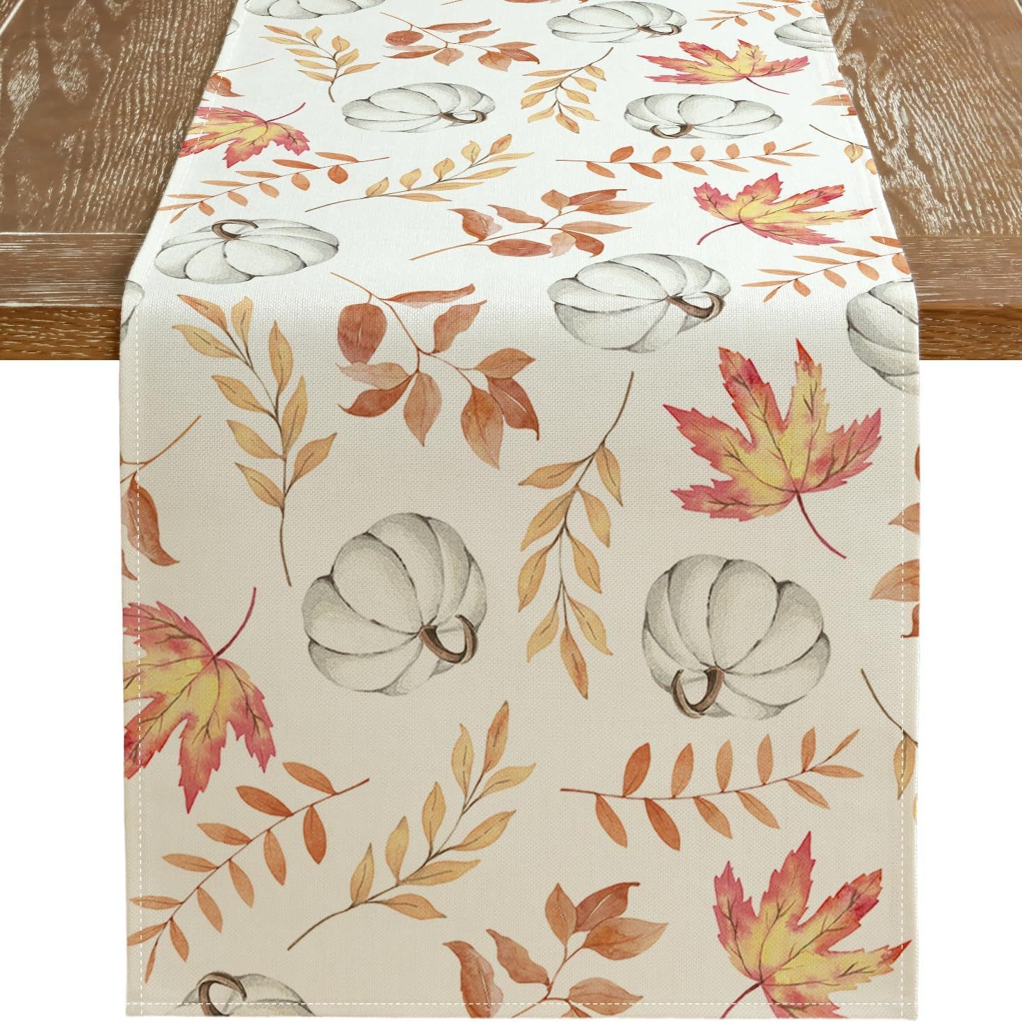 Transfronterizo 2024 Amazon nuevo día de acción de gracias festival de otoño mesa de lino mesa de mesa mesa de comedor mesa de té de mesa de comedor