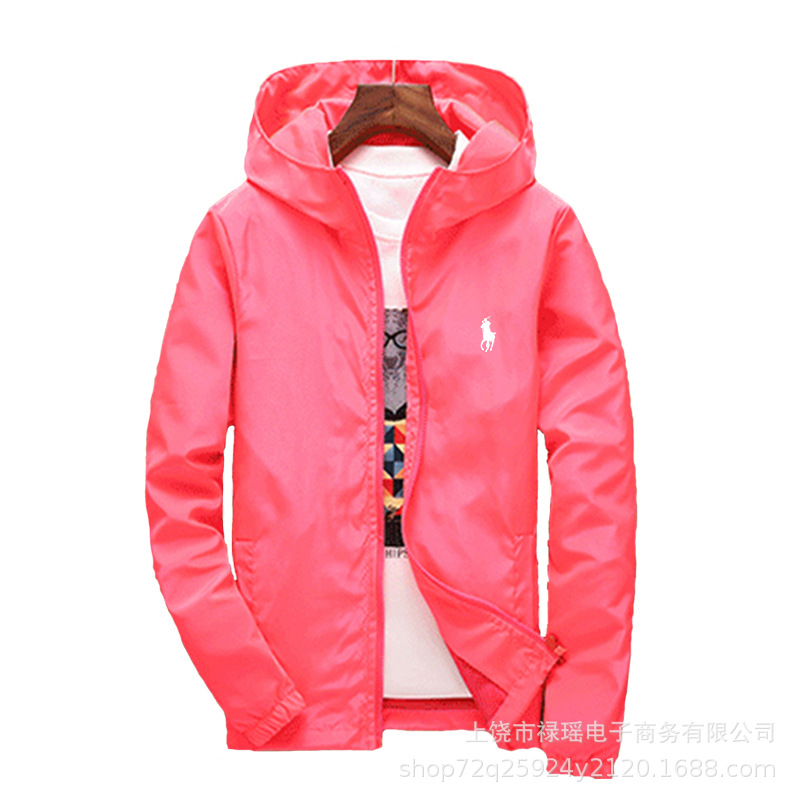 포니 핑크 재킷 화이트 라벨