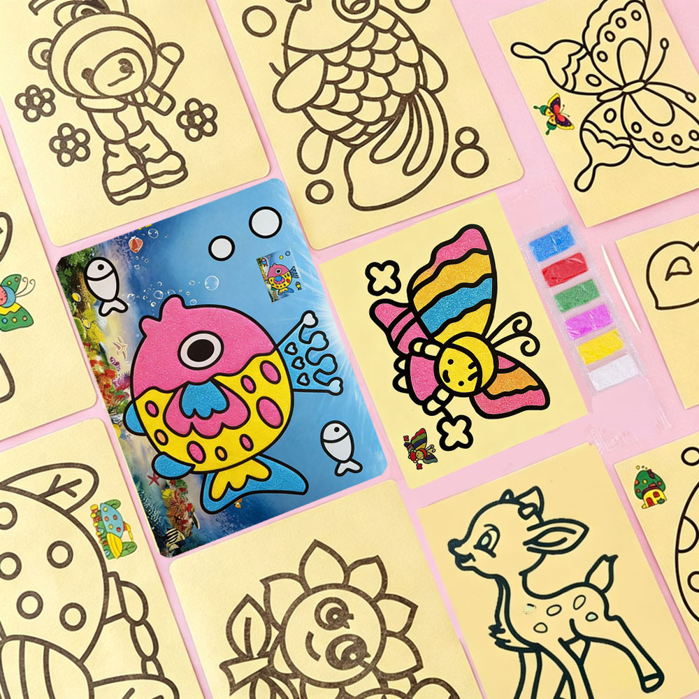 Creative cartoon set handmade for men and women girl's for early age