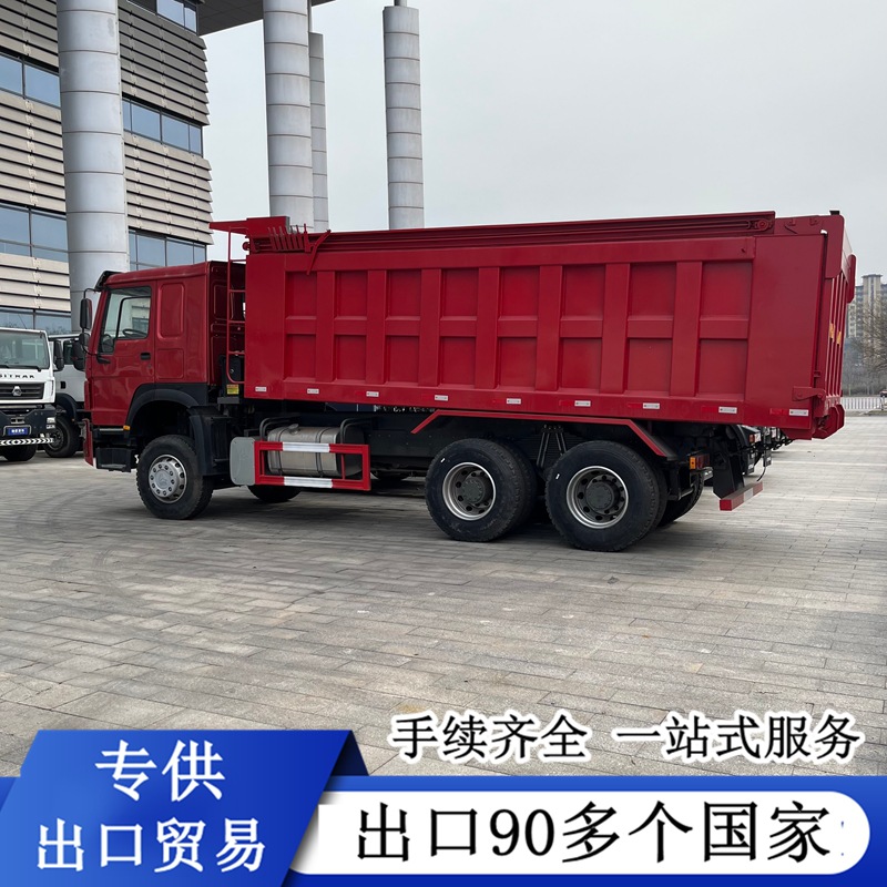 Used Eight-Wheel Shaanqi Delong Dump Truck, Export Model 6X4, Earthmoving Truck, National Standard Three, Emission Standard Two, Engineering Dump Truck