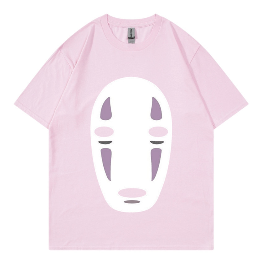 Primavera/Estate Nuova T-shirt da uomo senza volto Sciolto Coal Ball Lettera Manica corta Unisex Manica corta da uomo T_voghion.com