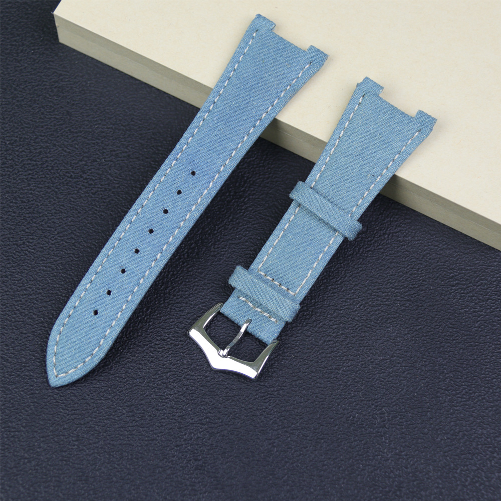 Sustitución de PP Patek Philippe Nautilus Gyalon tela de cuero 5711 / 5712 correa de reloj muesca
