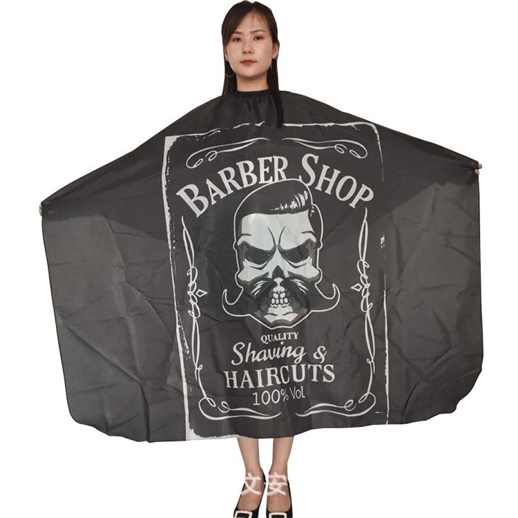 Barbería cortar el cabello perimeter delantal simple ropa de trabajo cabello no mancha herramientas de teñido de cabello cortar el cabello perimeter fabricantes al por mayor