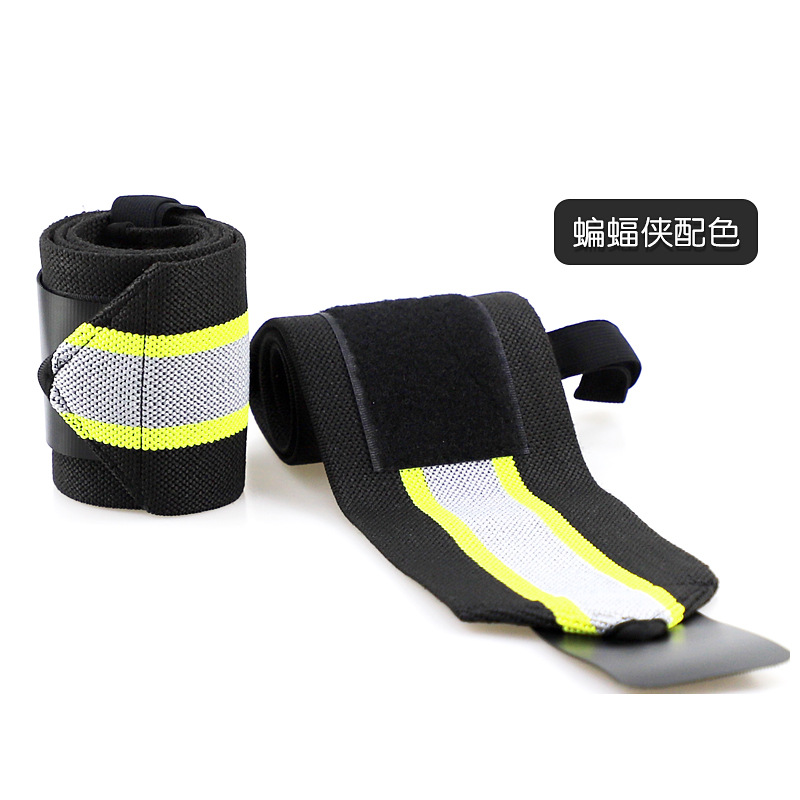 Deportes fitness vendaje deportes pulsera bobinado presión banda fuerza levantamiento de pesas muñeca soporte fitness duro pull banda de refuerzo