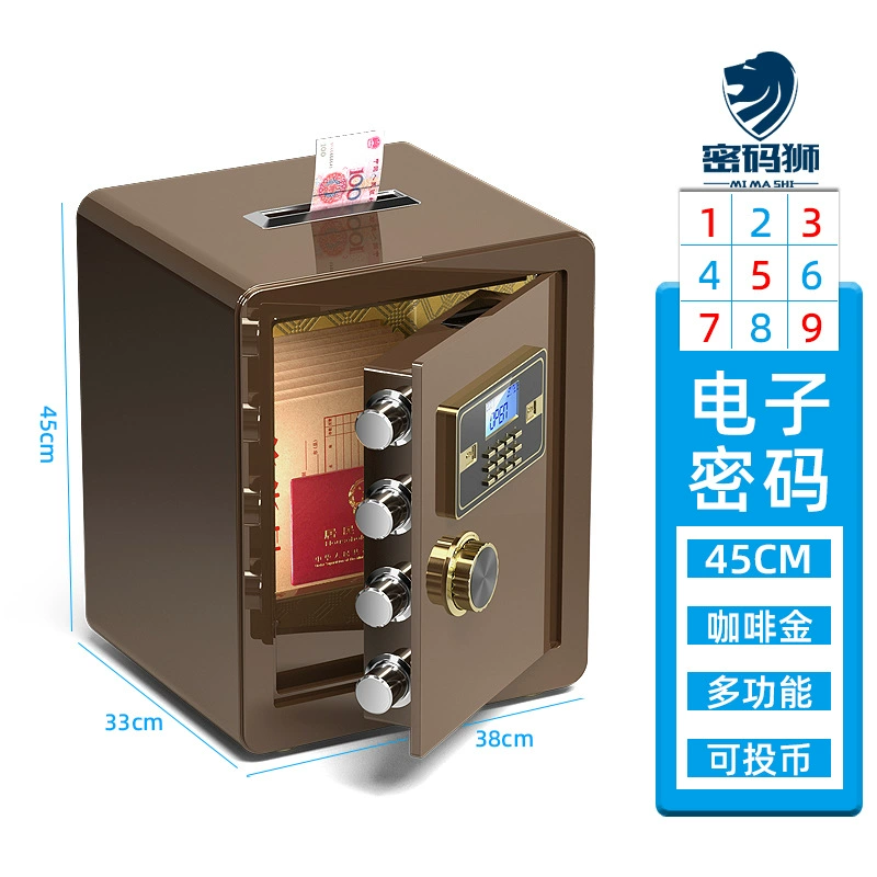 Small safe home safe, creative storage system, creative gift