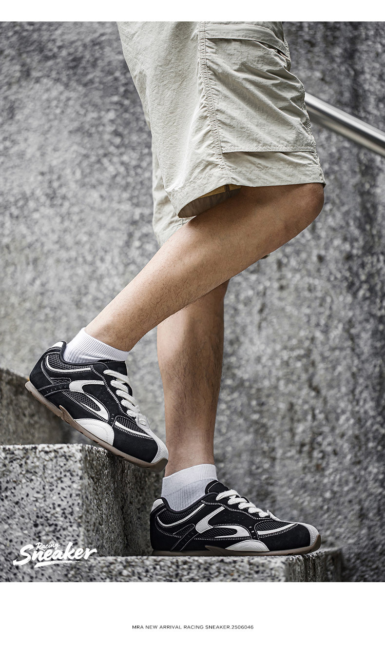 Retro Deutsche Trainingsschuhe Atmungsaktive Flache Freizeitschuhe_voghion.com