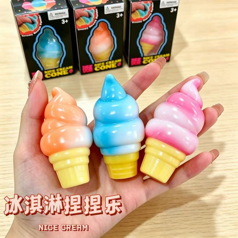 Cross-Border Popular Stress-Relief Toy Tpr Slow Rebound Needoh Stress-Relief Squeeze Toy Realistic Ice Cream Squishy Toy Cross-Border Popular Stress-Relief Toy Tpr Slow Rebound Needoh Stress-Relief Squeeze Toy Realistic Ice Cream Squishy Toy