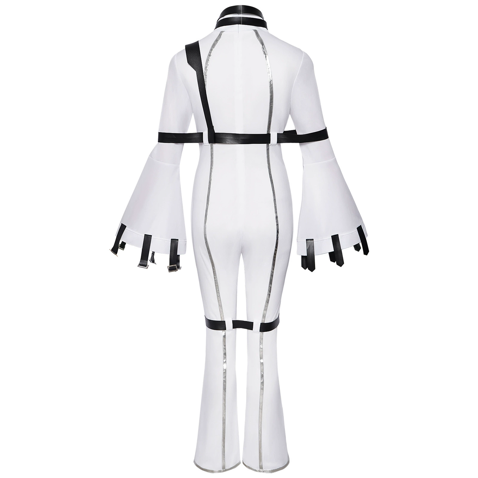 Косплей костюм CC в наручниках (Lelouch of the Rebellion), белый цельный, XS–XXXL