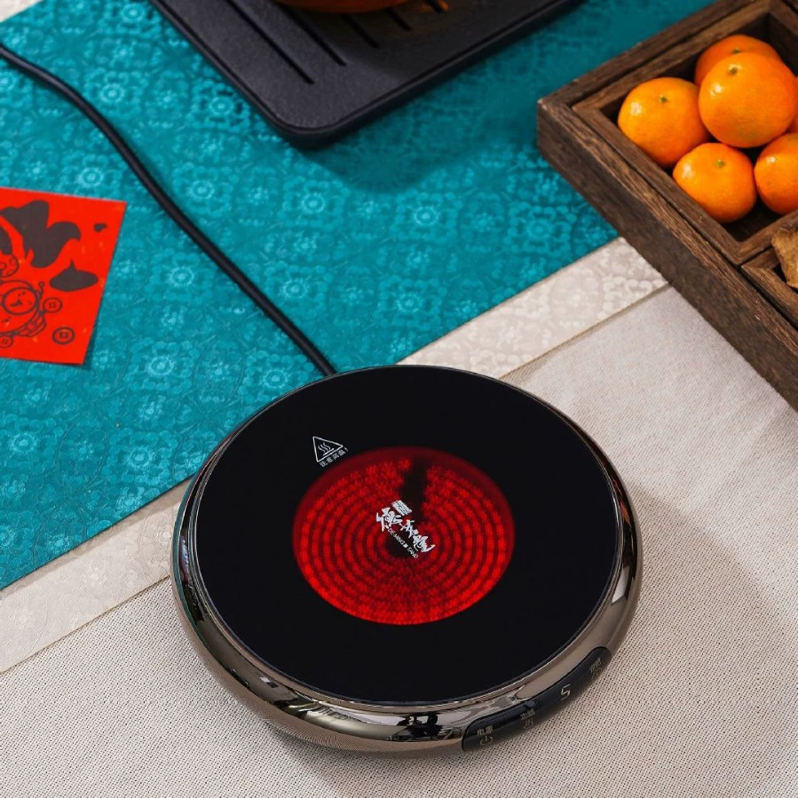 Спотовая чайная печь Dethentang Домашняя круглая чайная мини-электрическая печь для приготовления чая чайная чайная чайная специальная электрическая керамическая печь