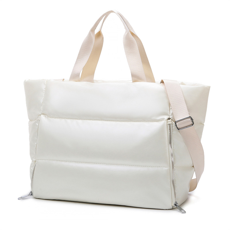 Bolsa de viaje de gran capacidad de separación seca y húmeda natación bolsa de ejercicios puede imprimir logotipo bolsa de hombro portátil resistente al desgaste