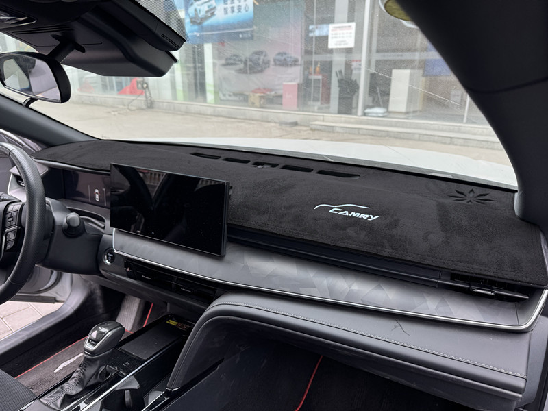 9Th Generation Camry Dashboard Sun Protection Mat Car Interior Decoration Modification Suede Sunshade Mat