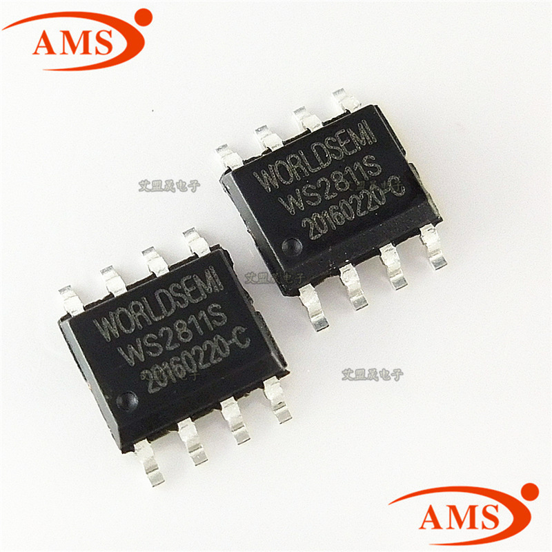 WS2811S WS2811 SOP-8 LED驱动IC芯片 WORLDSEMI/华彩威 WS2811