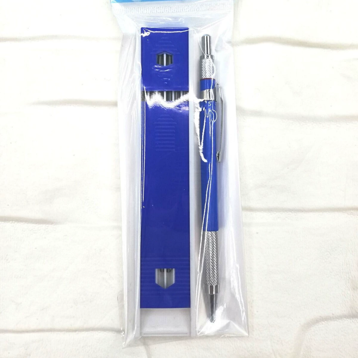 Автоматический карандаш для рисования/письма 2.0 мм, дизайнерская ручка с держателем и тубусом для стержней