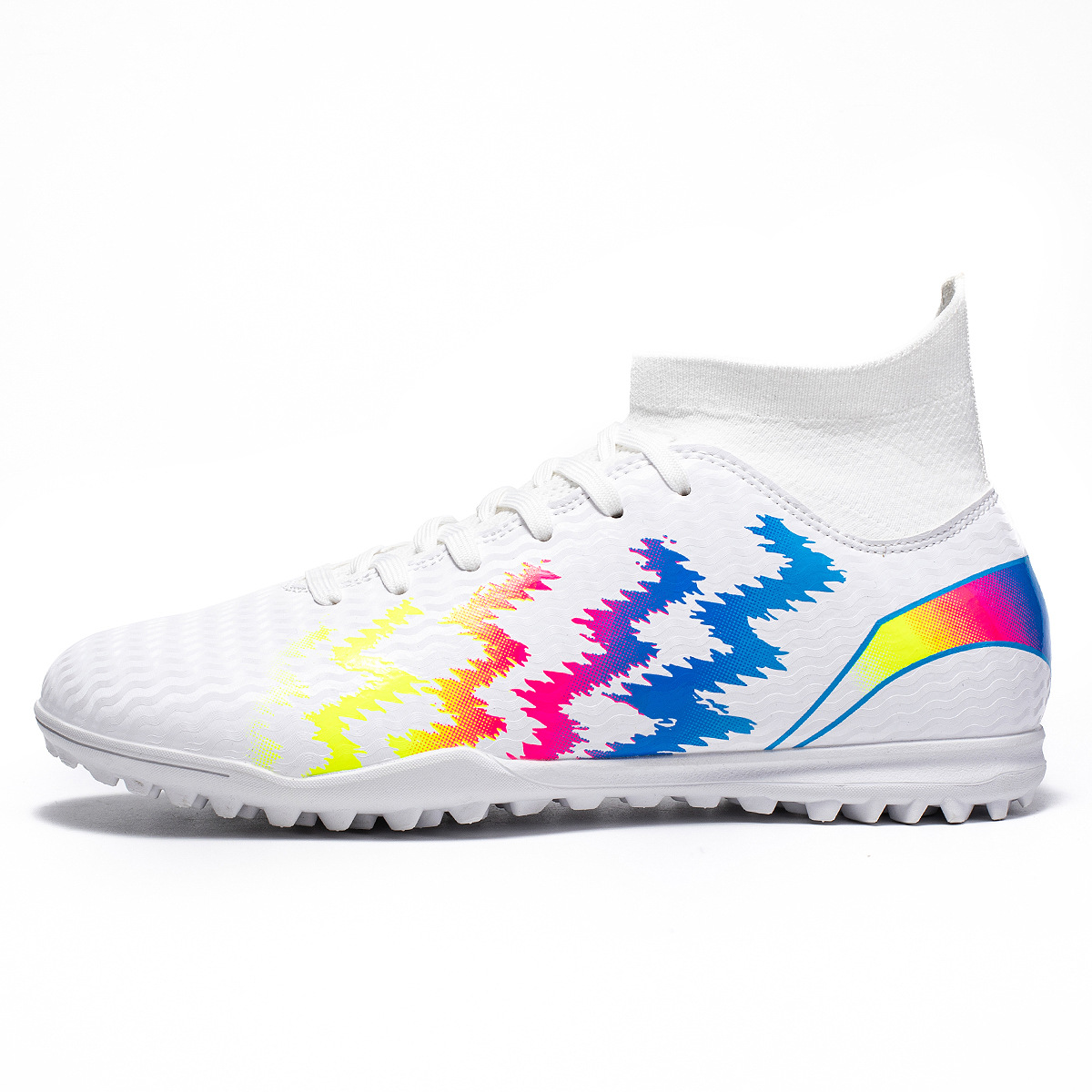 Nuevos zapatos de entrenamiento de césped para hombres y mujeres, zapatos de fútbol de césped transpirables, zapatos de fútbol