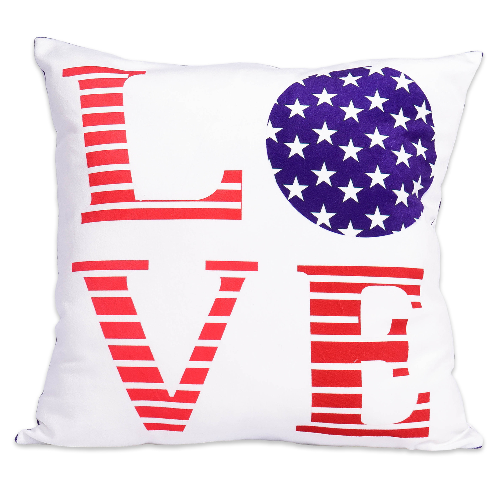 Nuevo producto transfronterizo American Independence Day Almohada para el hogar Cojín Cojín Almohada de bandera estadounidense Almohada con núcleo