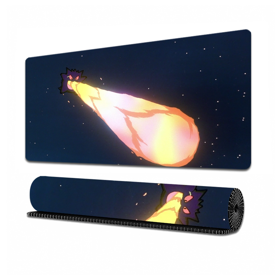 Baby digital Geng Ghost teclado de computadora animado para niños gran mouse pad teclado de mesa de juego pad