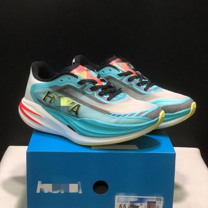 Cross-Border Exclusive Red Card Sports Shoes Hoka Cielo X1 2.0 Men's and Women's Cushioning Racing Couple Running Shoes