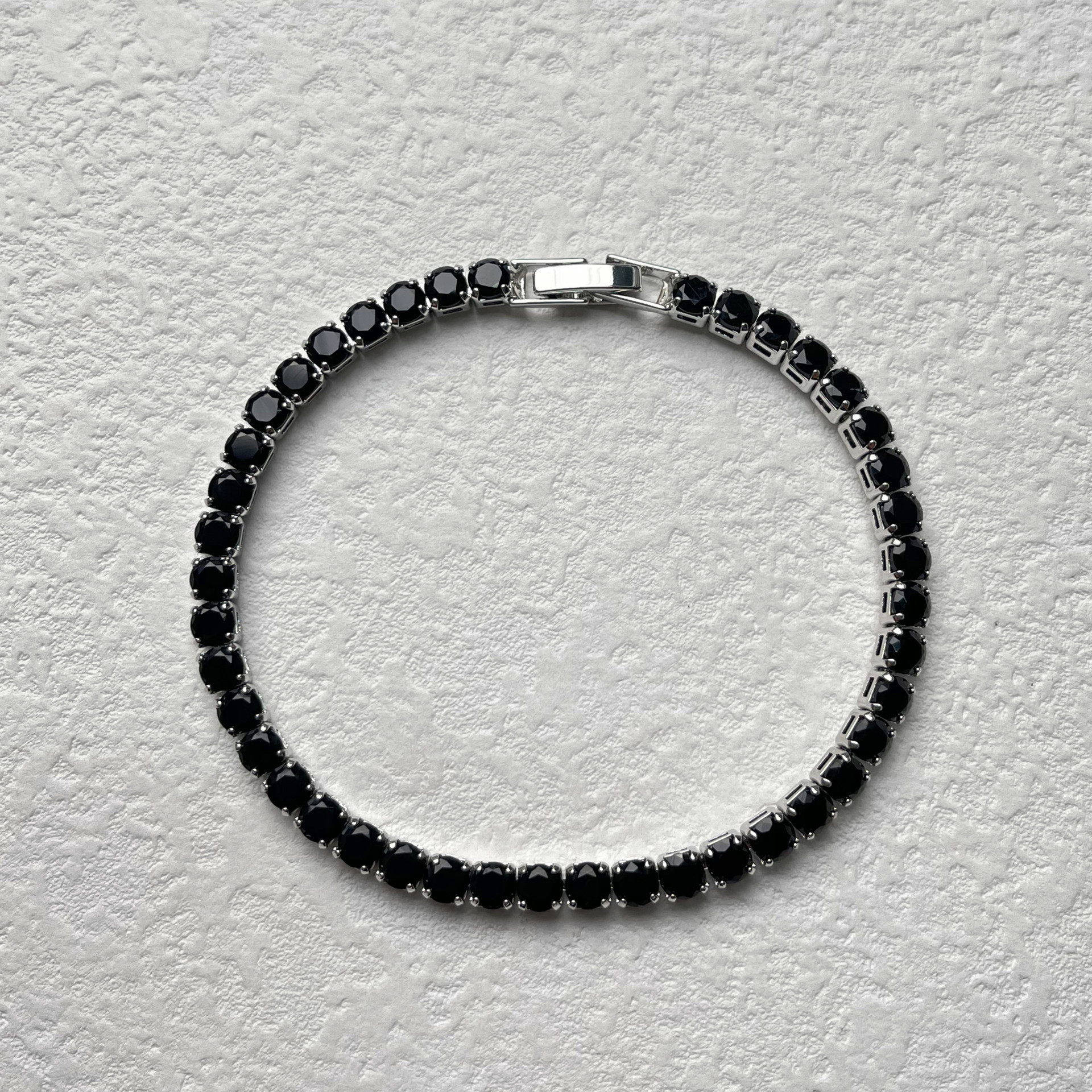 tennis jewelry hip-hop style