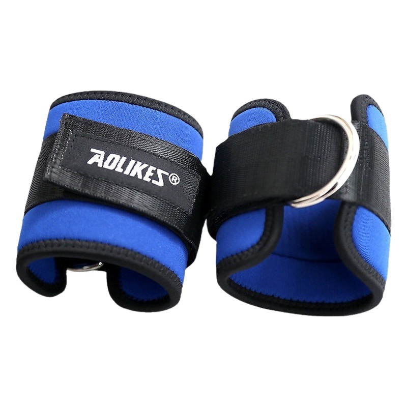 Correa de tobillo taekwondo entrenamiento de la fuerza de la pierna Equipo de Protección deportiva Soporte de peso Correa de refuerzo Anillo de pie Hebilla de pie Fábrica al por mayor