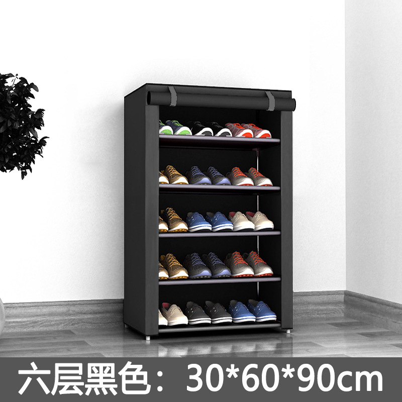 Zapatero simple de varias capas, combinación de estantes para zapatos para el hogar, almacenamiento en la entrada, zapatero a prueba de polvo, almacenamiento y organización para dormitorios, zapatero pequeño