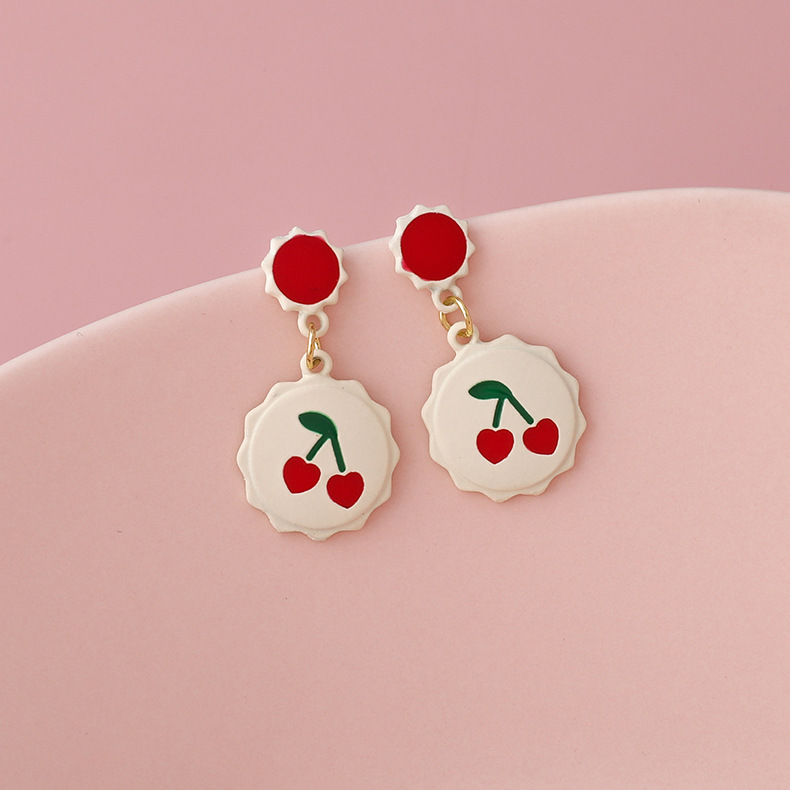 Boucles D'oreilles Fashion Heart Strawberry display picture 7