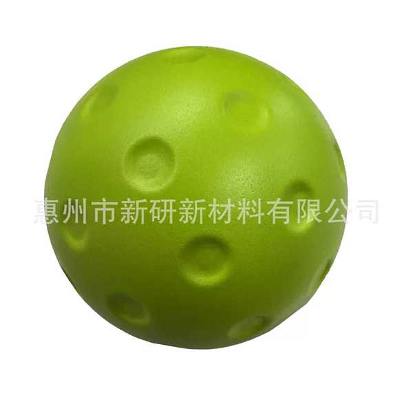 Pickleball Pu Colorful Pressure Ball Sponge Foamed Polyurethane Vent Ball Silent Ball Decompression Toy High Rebound Ball