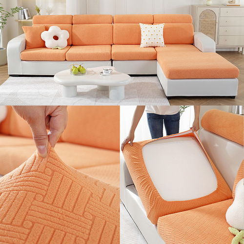 New minimalist modern anti-slip sofa cushion cover, four seasons universal sofa cover, backrest and headrest cover, dust cover.