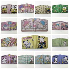 大眼青蛙庫洛米美樂蒂大耳狗凱蒂貓PU零錢包收納包學生卡包皮錢夾