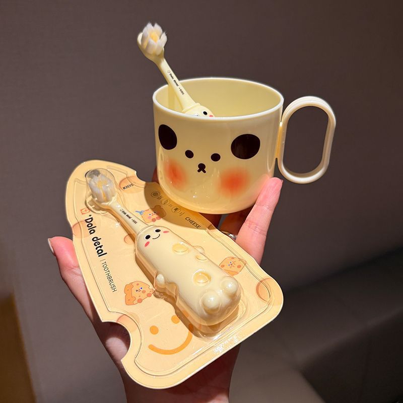 Children's Soft-Bristle Toothbrush 3-612 Years Old, Cute Kidsren, Babies, Middle-Aged and Older Students, High-End