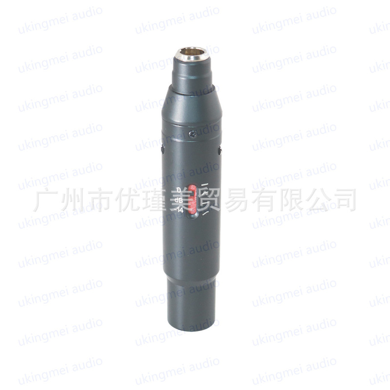 TA4F 4-pin XLR to 3-pin male XLR adapter is suitable for Shure capacitor collar microphone 48V to 5V