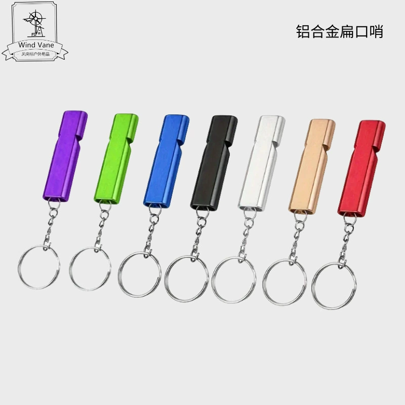 Свисток с двойным отверстием из алюминиевого сплава