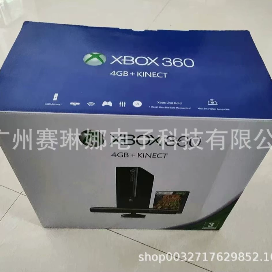 Реставрированная консоль Xbox 360 E, датчик движения Kinect, домашние спортивные игры