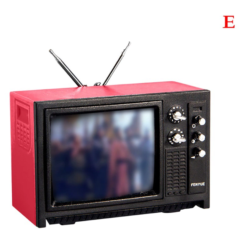 1:12 аксессуары для кукольного домика мини миниатюрная ТВ кукольная модель сцены