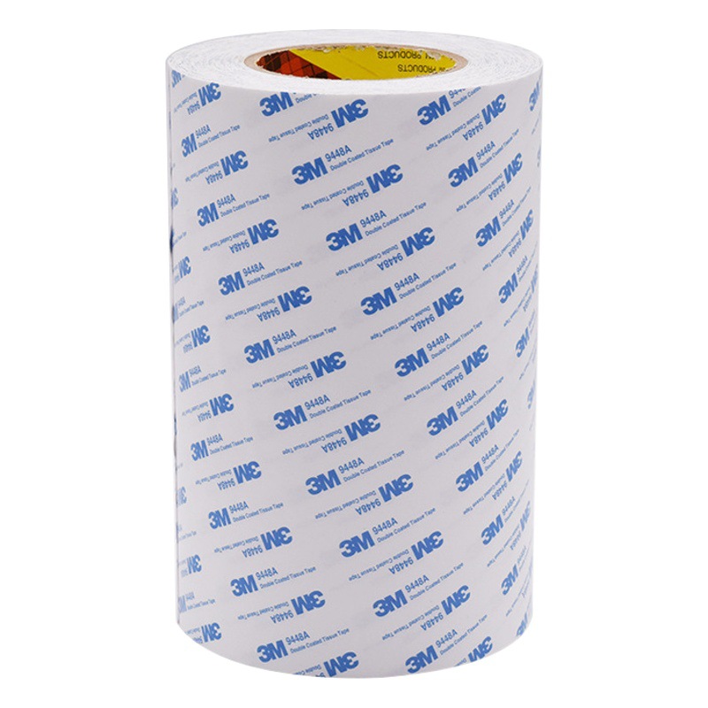 Fábrica de embalaje transfronteriza al por mayor 3M adhesivo de doble cara de alta temperatura de algodón transparente cinta de papel caja de embalaje barra de luz espuma 9448A