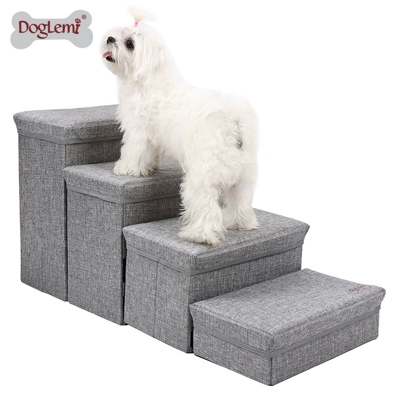 Трансграничная лестница для собак, складная лестница для домашних животных, лестница для собак, телескопическая лестница, четырехслойная лестница для собак