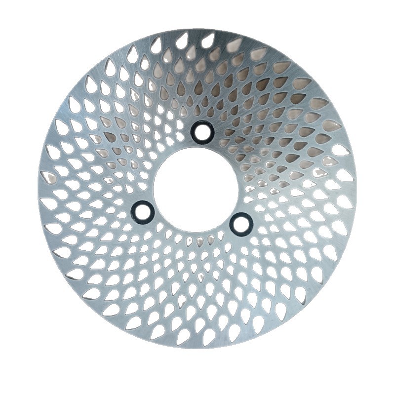 Water Drop 220mm Flat Disc Electric Vehicle Brake Disc Battery Vehicle Disc Brake Disc Electric Motorcycle Scooter Hydraulic Brake