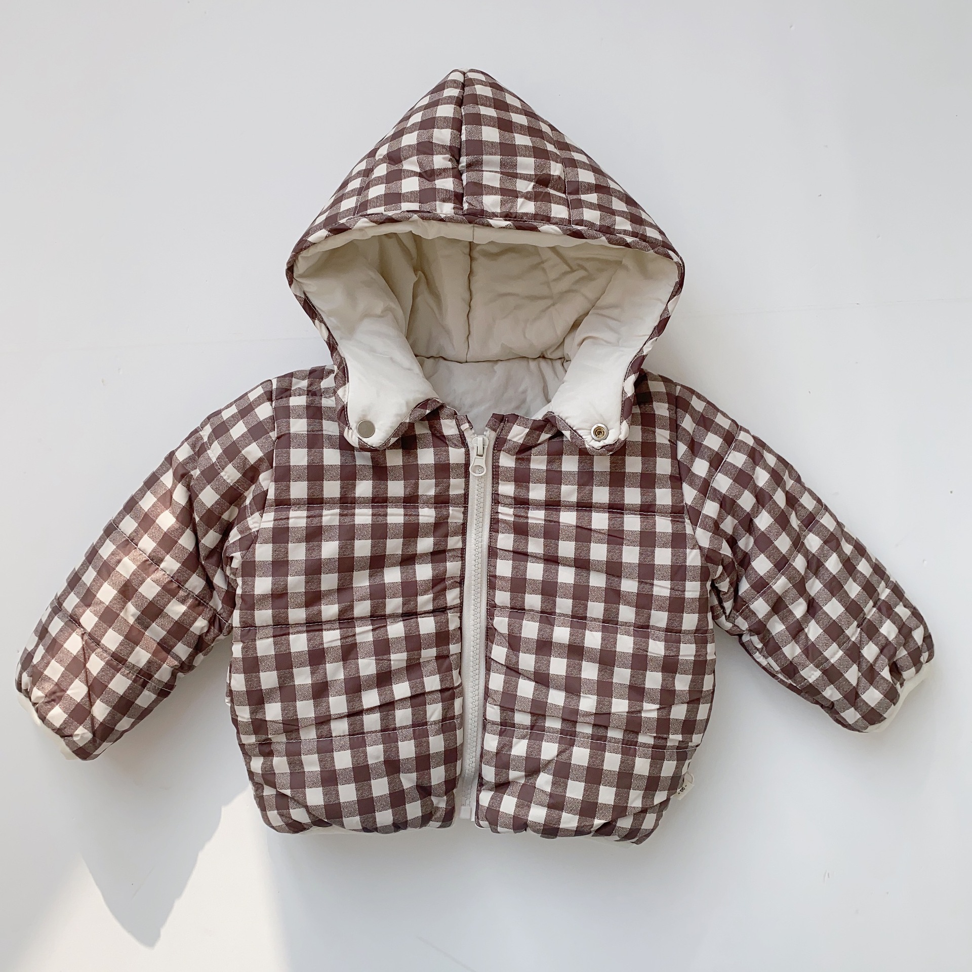 Marrón Plaid