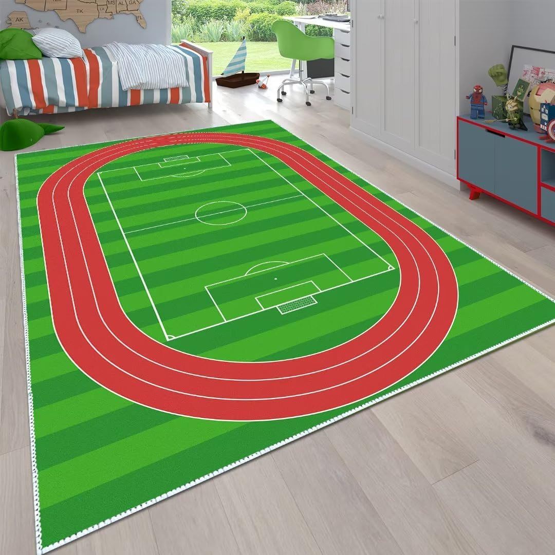 Futbol transfronterizo baloncesto atletismo sofá mantas de dibujos animados esterilla de entrenamiento de fútbol Amazon temu mantas de cama