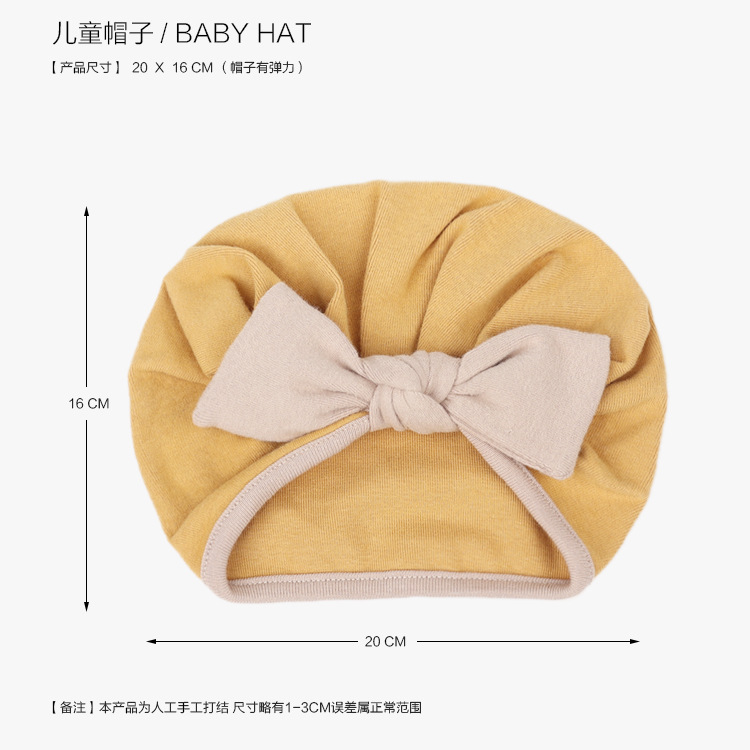 Children's Cotton Hedging Hats For Infants And Young Children display picture 5