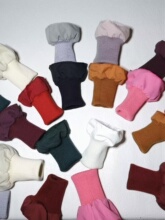 羽绒服棉袄袖口裤脚加长半成品弹力松紧收口罗纹换接袖头成人儿童