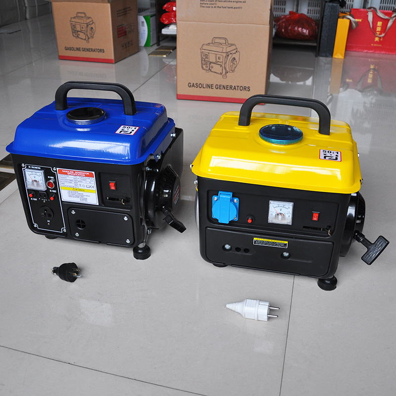 New 650W Gasoline Generator 220V European Standard 110V American Standard Household Outdoor Small 750W1000W Cross-Border