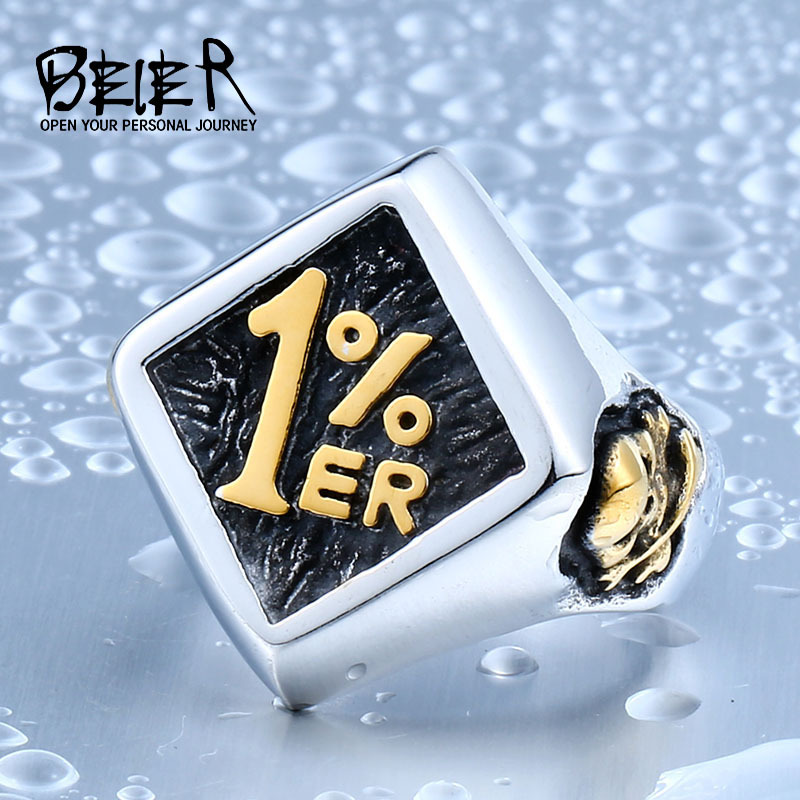 retro fashionable ring stainless steel