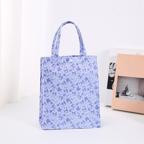 Cute Japanese Ghost Series Waterproof Cartoon Portable Lunch Box Bag Lunch Bag Going Out Tutorial Bag Water Bottle Bag