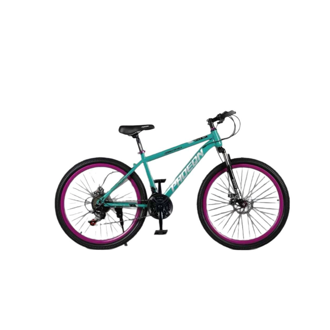 Phoenix, metal mountain shock-absorbing road bike with brake system for elementary school students disc brake for adults for men and women, aluminum alloy, for teenagers