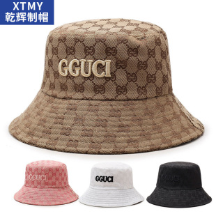 Cross-border wholesale European and American popular hats for autumn, winter, spring and summer, fisherman hats for all seasons, summer sun protection, large brim hats for women